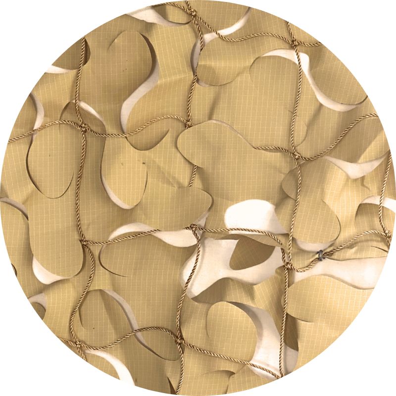 reinforced sand camouflage net