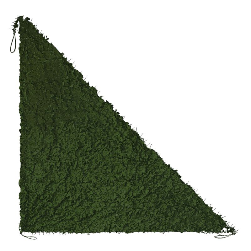 Triangular camouflage shade sail