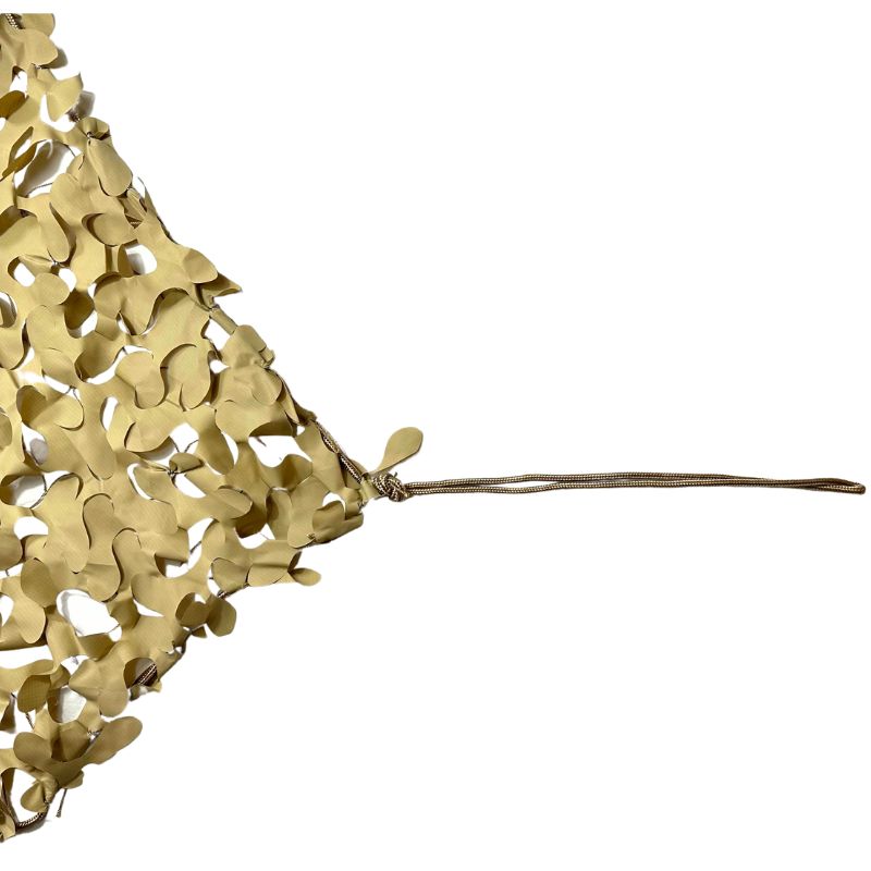 Triangular camouflage shade sail