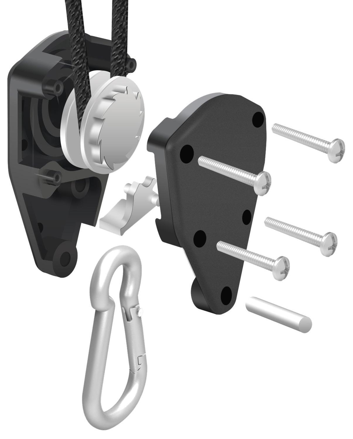 Ratchet ropes - The Camouflage Net