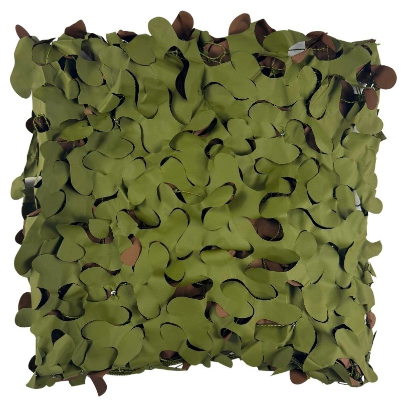 Military triangular camouflage net