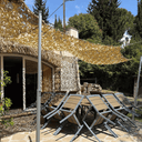 Filet de camouflage renforcé ignifugé