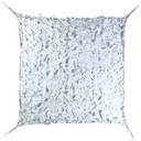 Reinforced camouflage net with steel cable
