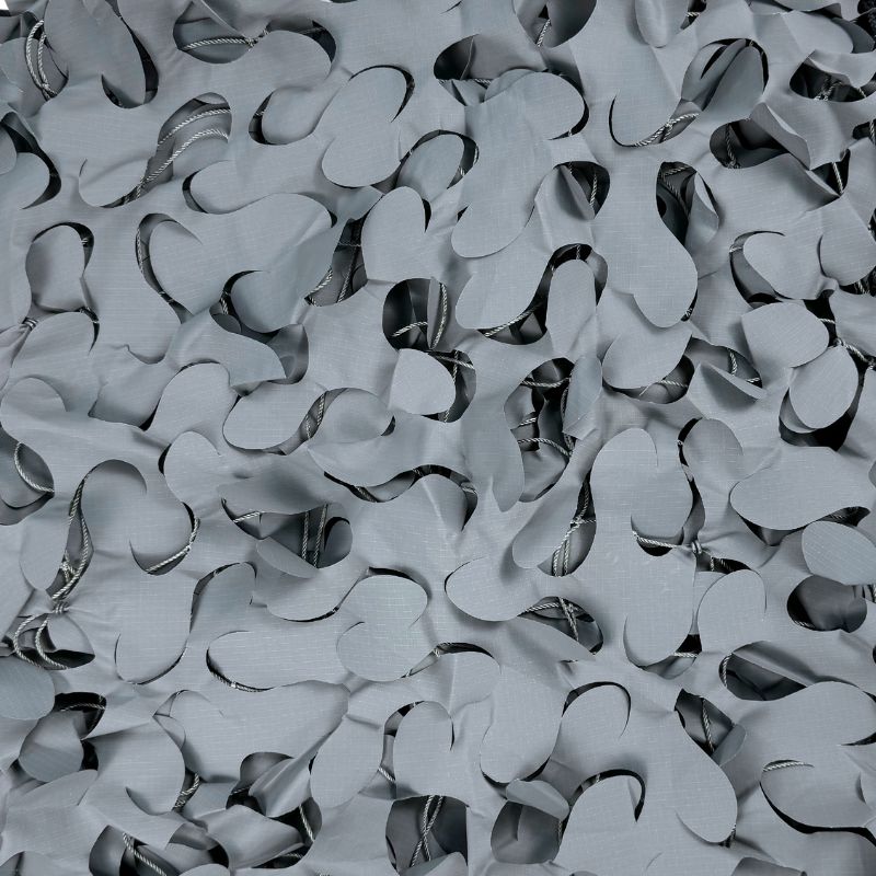 Triangular grey camouflage net 