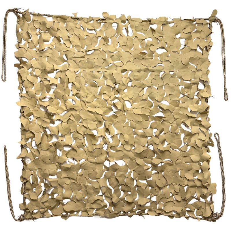Reinforced camouflage net sample