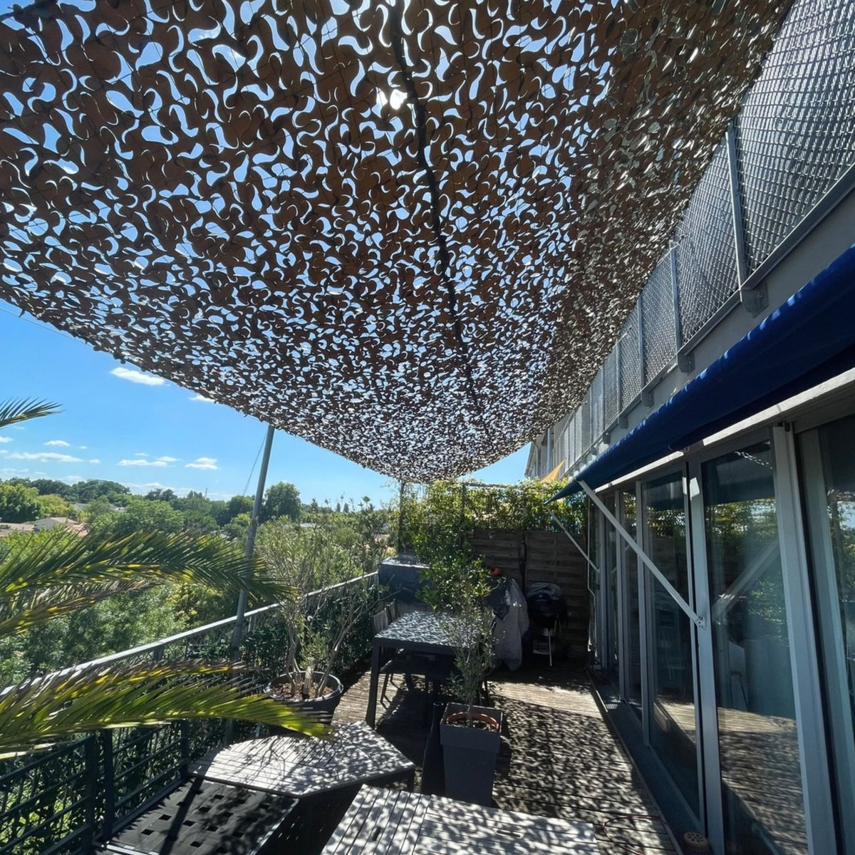 Filet de camouflage renforcé militaire