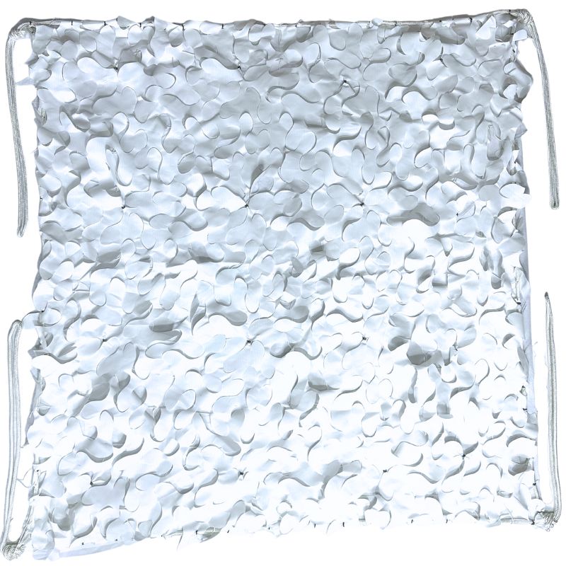 reinforced white camouflage net