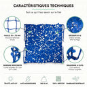 Reinforced blue camouflage net