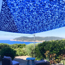 blue camouflage net