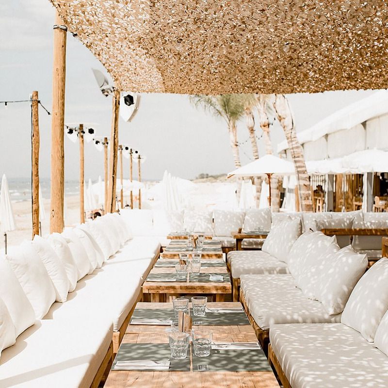 Reinforced Sand Camouflage Net - The Camouflage Net