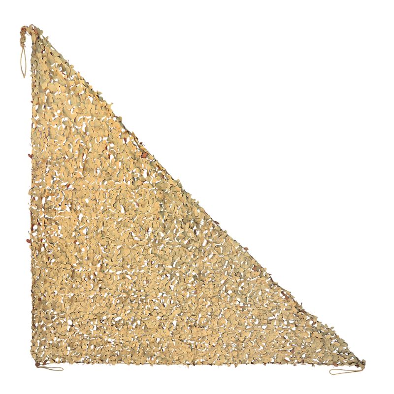 Triangle sand camouflage net