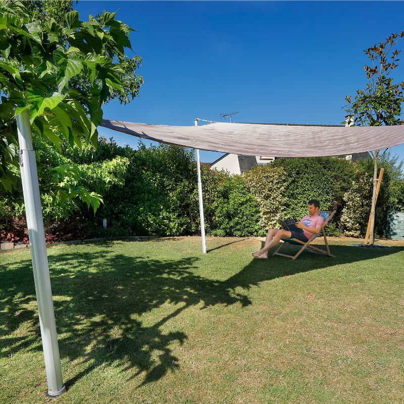 garden camouflage net pole